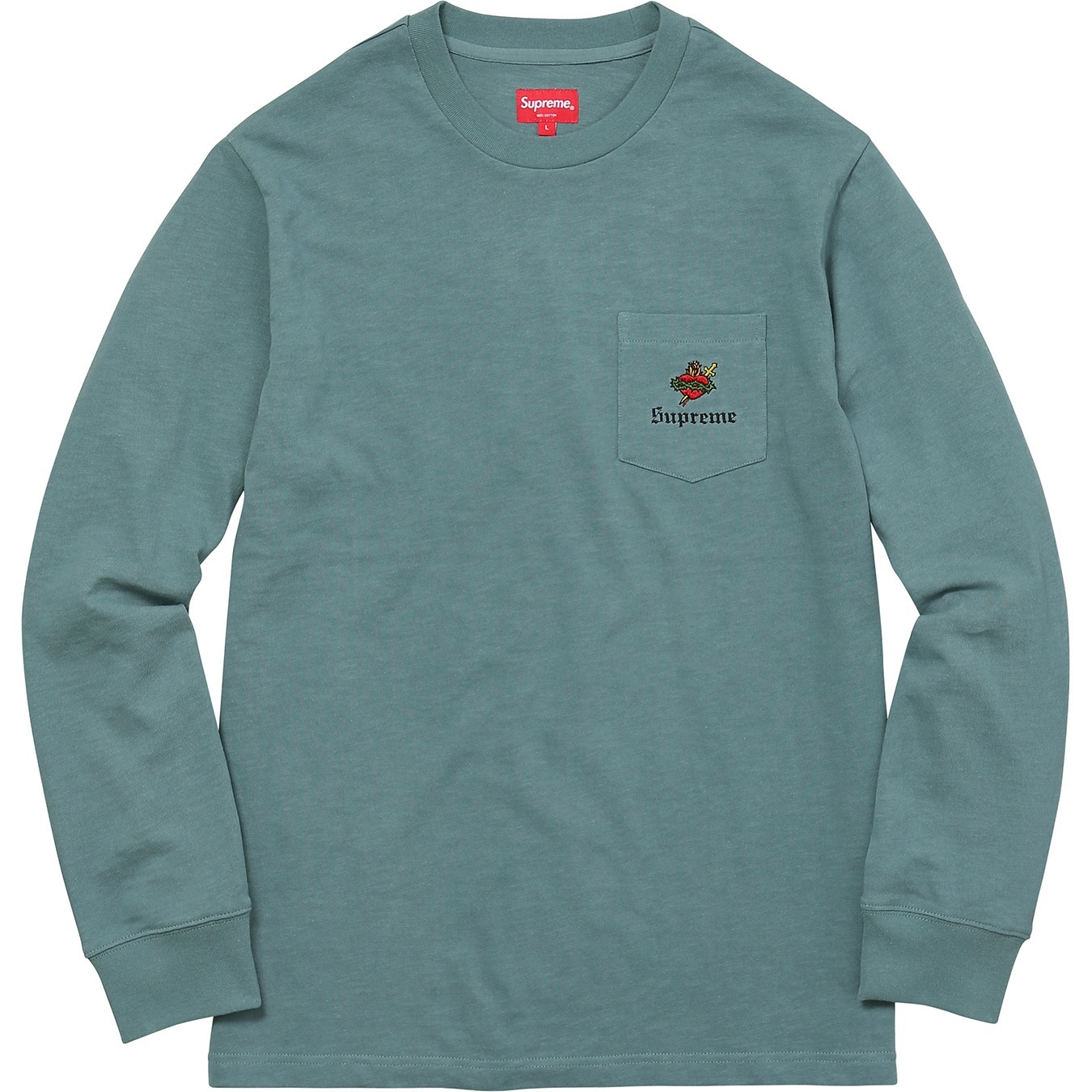 Sacred Heart L/S Pocket Tee view 7